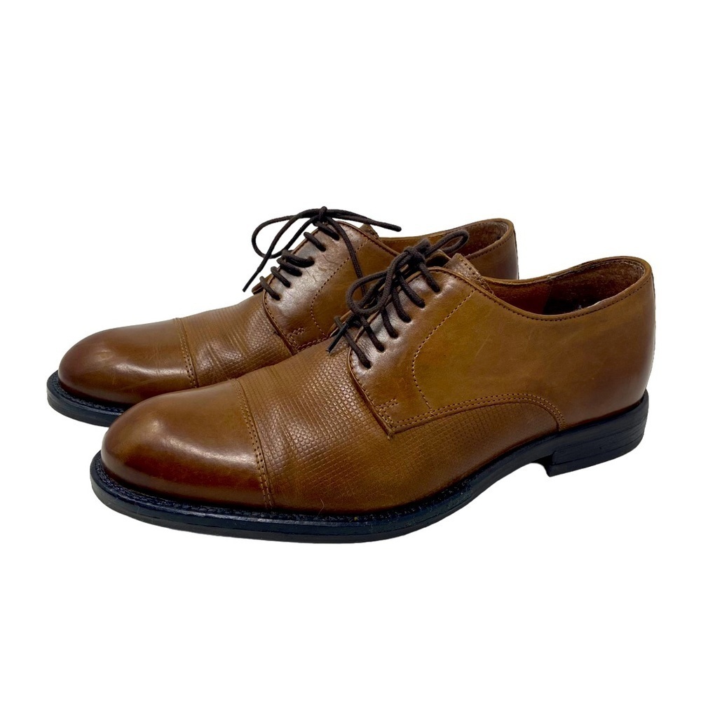 ALFANI Brown Leather Men’s Shoes Size 7M - Picture 6 of 6
